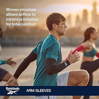 Amazon.co.jp: Reebok(リーボック) 着圧アームスリーブ 男女兼用